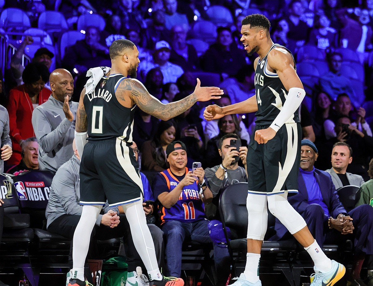 雄鹿B队力克凯尔特人B队，字母哥三分雨点燃全场